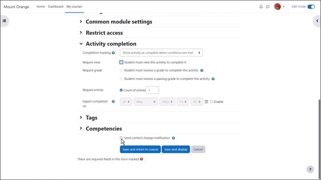 Database activity in Moodle смотреть онлайн