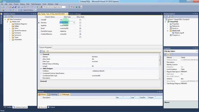 Curso Tutorial de C# en Español Capitulo 08 CSharp y SQL introducion смотреть онлайн