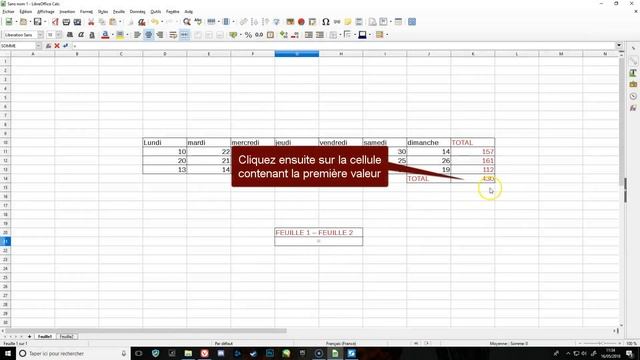 Libre office calc effectuer une soustraction entre feuilles смотреть онлайн