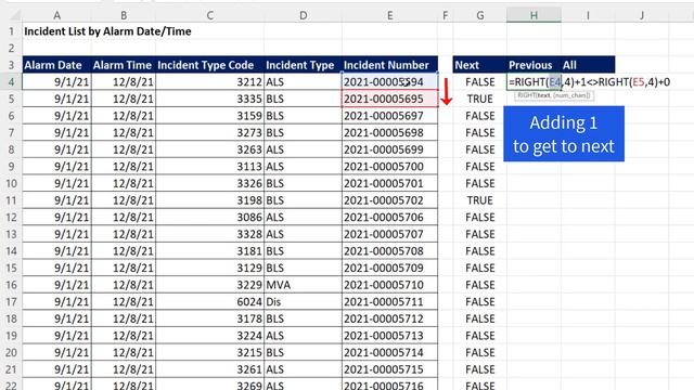 Conditional Formatting to Highlight Missing Sequential Incident Numbers. Excel Magic Trick 1766 смотреть онлайн