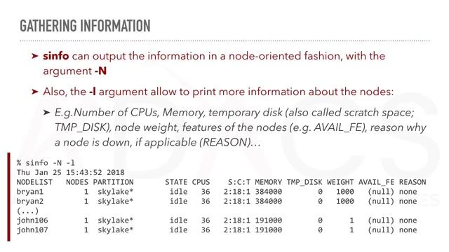 Introduction to Slurm (Part 3) — Gathering information смотреть онлайн