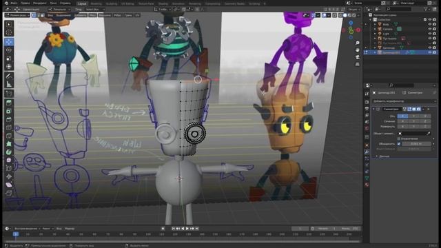 Баквит из Героев Энвелла 3D-модель 1/2 смотреть онлайн