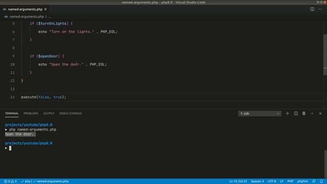 Php 8 - Named Arguments смотреть онлайн
