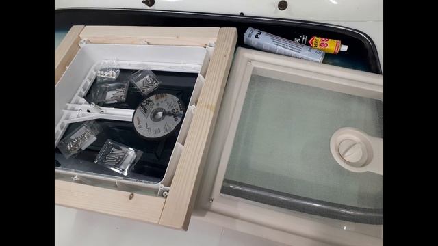 Установка люка в автодом, Fiat Ducato camper смотреть онлайн