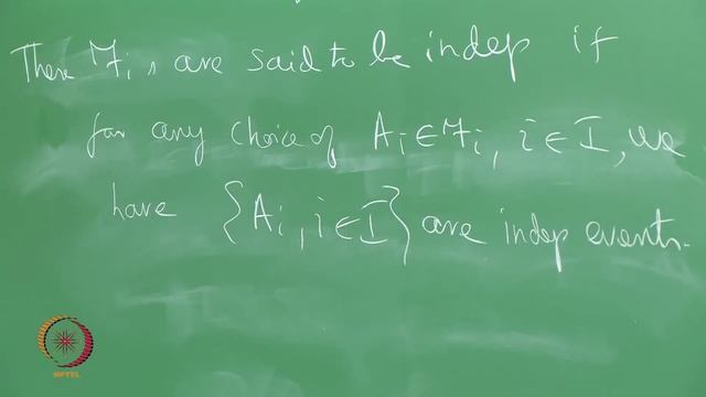 mod03lec24 - Independence of σ-algebras смотреть онлайн