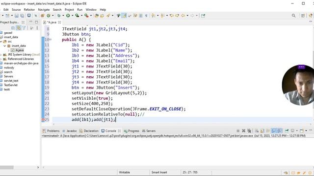 insert data to mysql смотреть онлайн