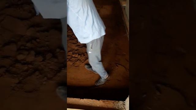 Пол по грунту трамбуем глину виброплитой смотреть онлайн