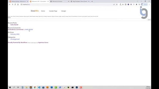 WordPress Theme Development Part 2 - Hindi/Urdu смотреть онлайн
