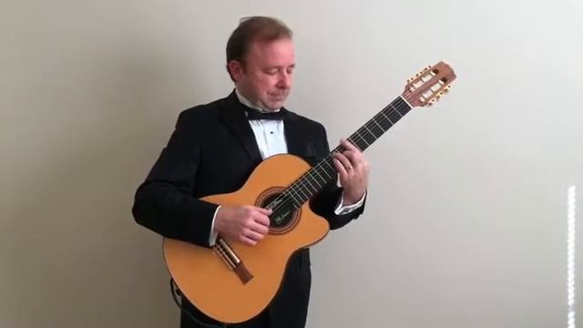Wedding March solo classical guitar traditional wedding music North Carolina смотреть онлайн