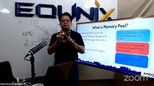 EQUNIX WEEKLY TECHTALK 2021: Myth-buster: In-Memory Database, is it Really Faster? смотреть онлайн