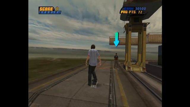 Tony Hawk's Pro Skater 4: Shipyard goals [HD] смотреть онлайн