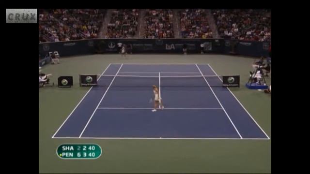 Los Angeles 2009 SF Highlight Maria Sharapova Vs Flavia Pennetta