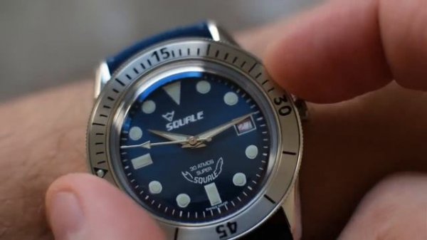 Мои новые часы Squale. Что общего у Squale и Blancpain