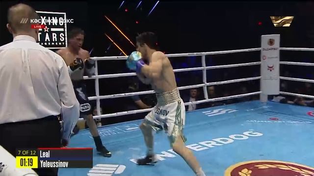 Данияр Елеусинов – Хуан Эрнан Леал. Профессиональный бокс смотреть онлайн