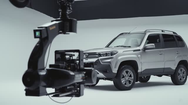 Съемочный процесс LADA NIVA-Trevel