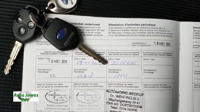 Subaru XV 1.6i Intro Editon. AWD - AUTOMAAT!- смотреть онлайн