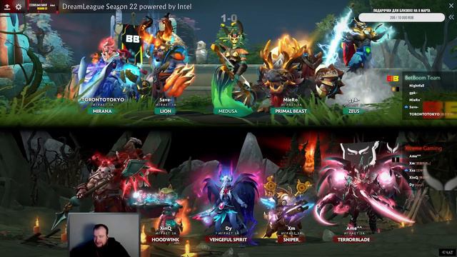 🍔[RU] BETBOOM TEAM-XTREME GAMING bo3 | DreamLeague Season 22 - Group Stage 2 | БЕТБУМ-ЭКСТРИМ смотреть онлайн