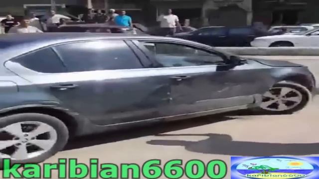 real car fighting on the road, skoda octavia VS Daewoo Lanos смотреть онлайн