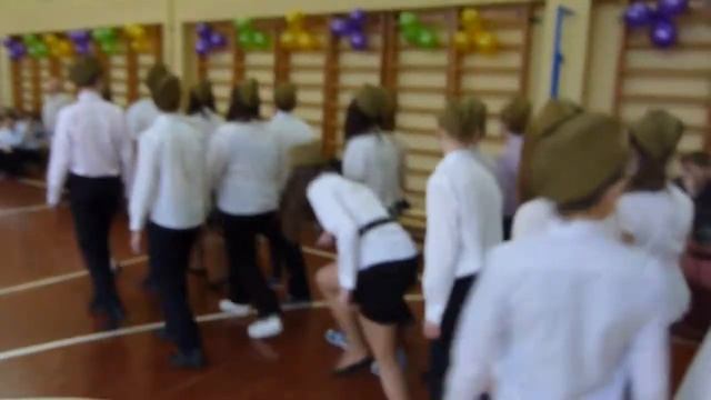 Смотр строя и песни 2014 года 7 