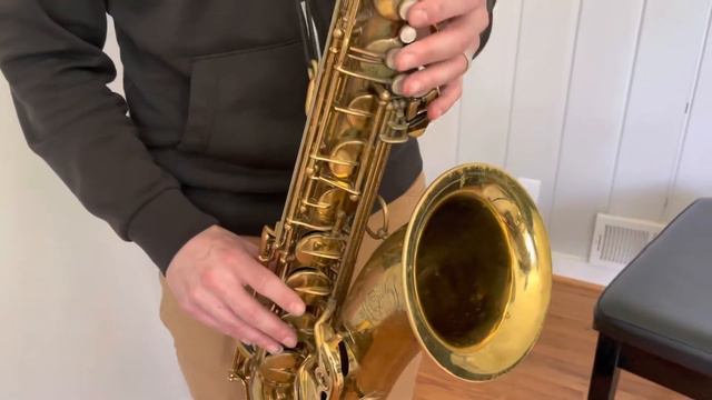 Slant Otto Link No USA Tenor Saxophone Mouthpiece, Ralph Morgan Reface, 6* смотреть онлайн