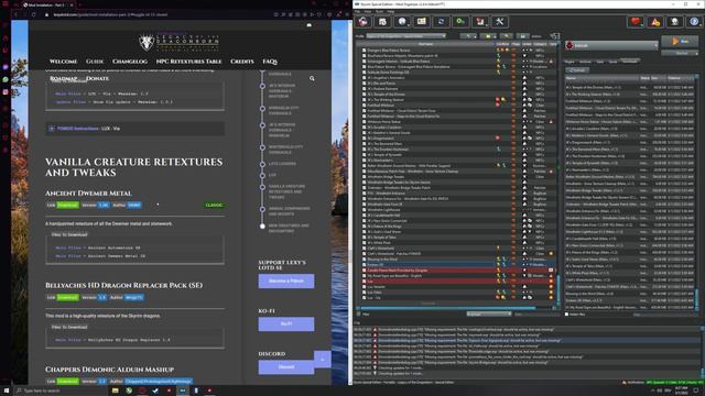 Skyrim Special Edition Modding Guide #11: Lexy's Legacy of the Dragonborn - Mod Installation Part 3 смотреть онлайн