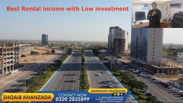 Dominion Business Center-3|Bahria Town Karachi|Best Commercia Investment|Good rental Income|Propert смотреть онлайн