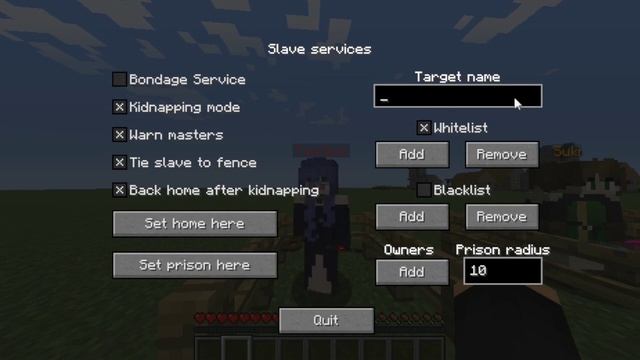 Minecraft Mods #1 - Kidnap Mod -