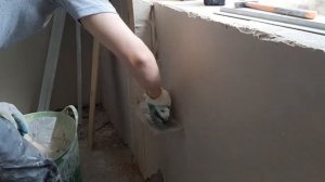 ШТУКАТУРКА ЗА БАТАРЕЕЙ. Как легко оштукатурить радиаторную нишу?