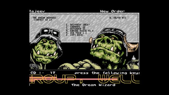 The Dreamweavers Menu 17