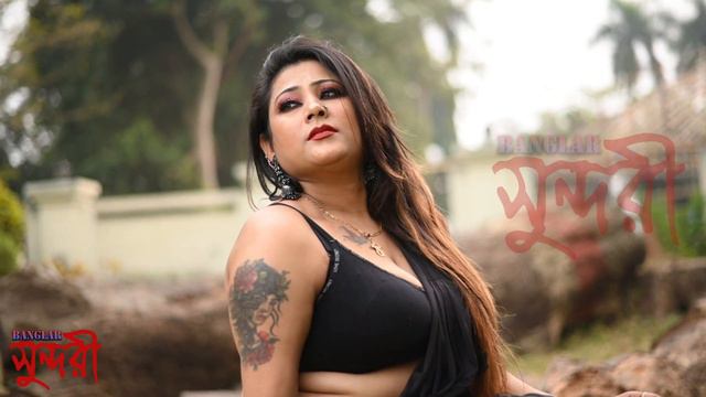 SUSMITA | Saree Fashion | Saree Lover | Saree Sundori | Bong Saree / BANGLAR SUNDORI / BLACK SAREE