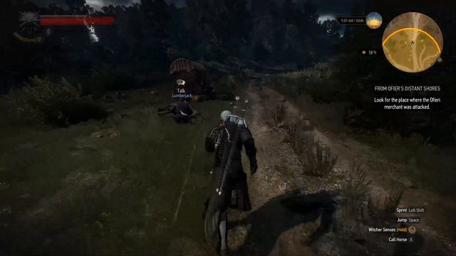 Let's play The Witcher 3 (Death March, P193) - Eating suspicion смотреть онлайн