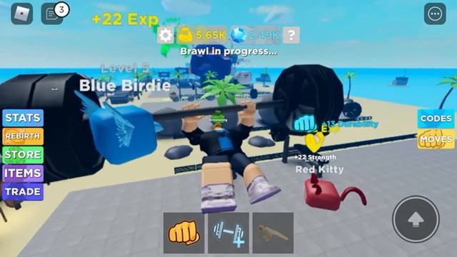 Roblox Muscle Legenda gameplay boy Ricplayer7 смотреть онлайн