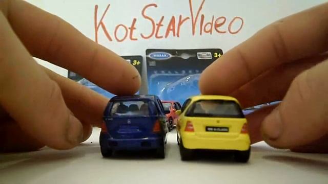 Видео обзор-сравнение Welly Realtoy Autotime Collection  1 60.