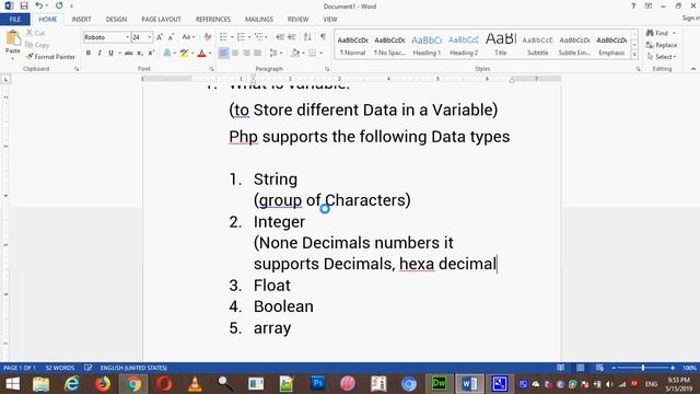 How to use Data Types and Variable in php | PHP-Variables and Data Types | Datatype in PHP смотреть онлайн