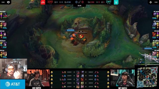 Complètement sous le charme de 100T Quid - Week 6 Day 1 LCS Spring 2024 смотреть онлайн
