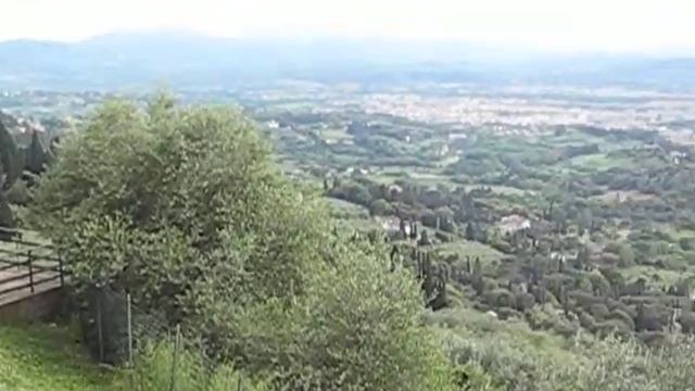 Fiesole overlooking Florence, Italy смотреть онлайн