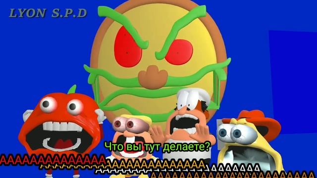 Башня пиццы: Буб(с) или бу?! Pizza tower на русском! Новость смотреть онлайн