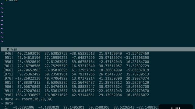 Sending commands from Vim to R like Rstudio with just terminal смотреть онлайн