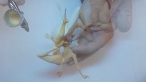 Простейшая техника окраски фигурок аэрографом. Simple figures painting technique