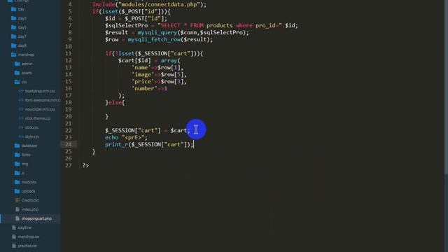 Shopping Cart PHP cơ bản смотреть онлайн