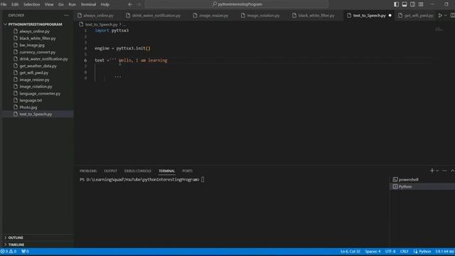 Text-to-Speech Converter in 2 Minutes | Quick Tutorial | Python смотреть онлайн
