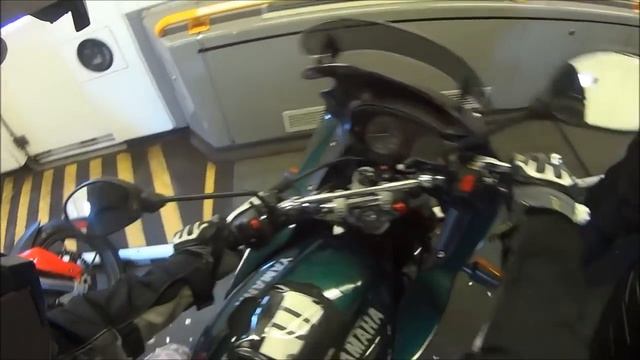 Motorcycle on the Eurotunnel смотреть онлайн