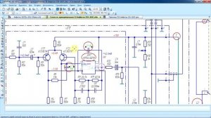 Восстановленная электрическая схема усилителя Амфитон 35У-202С 1990г.