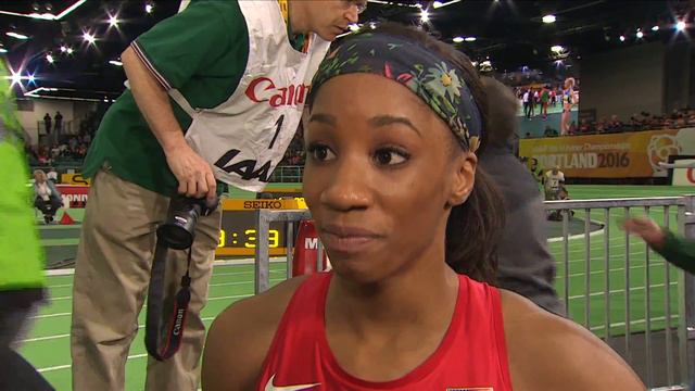 IAAF WIC Portland 2016 - Kendra HARRISON USA 60m Hurdles W Round 1 смотреть онлайн