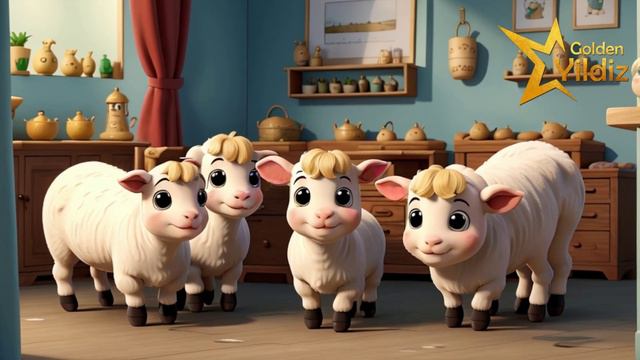أجمل قصص و حكايات للأطفال _الذئب و الخراف السبعة_ حكايات قبل النوم🐑🐺 Kids story wolf and seven Shee смотреть онлайн