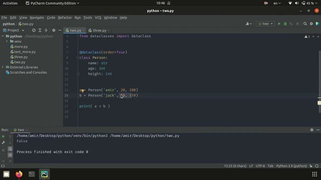 آموزش دیتا کلاس(dataclass) در پایتون смотреть онлайн