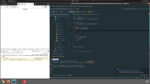 React context API Tutorial includes React Hooks смотреть онлайн