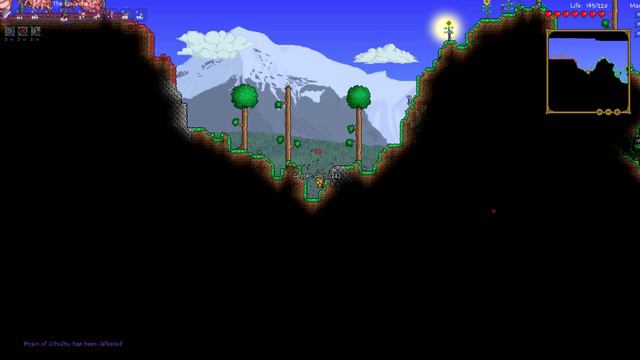 Terraria Tutorial: Brain of Cthulhu Strategy смотреть онлайн