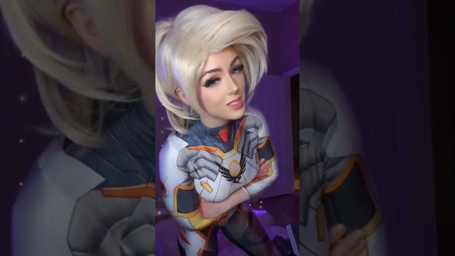 blizzard be like.. #cosplaygirl #overwatch #mercycosplay #gamergirl смотреть онлайн