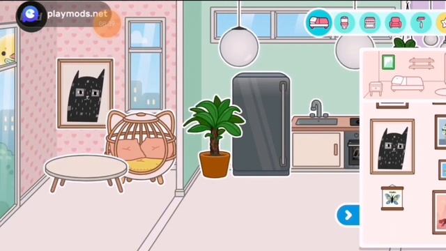 обустройство бесплатного дома ?|Toca World | Toca Waffle ?